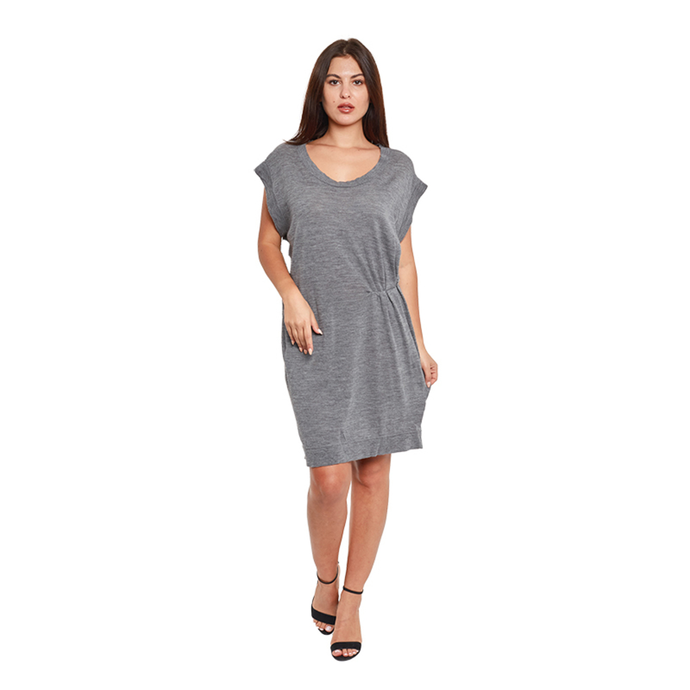 Philippe Audibert Dress Women size M Dark Gray